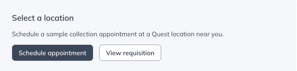 Quest Diagnostics experience - Fullscript Support Center